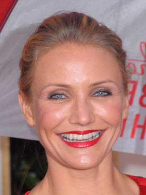 Cameron Diaz at the 2010 Golden Globe Awards