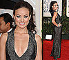 Photos of Olivia Wilde on the Red Carpet at the 2010 Golden Globe Awards