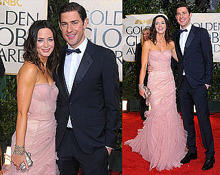 Emily Blunt and John Krasinski at the 2010 Golden Globes 2010-01-17 16:12:52
