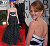 Jayma Mays in Badgley Mischka at 2010 Golden Globes Awards