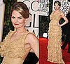 Jennifer Morrison in Luis Antonio at 2010 Golden Globe Awards