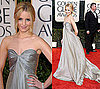 Dianna Agron in Reem Acra at 2010 Golden Globe Awards