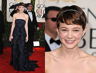 Carey Mulligan in Nina Ricci at 2010 Golden Globe Awards