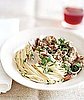 Fast & Easy Real Simple Recipe For Spaghetti With Beef Mushroom Sauce
