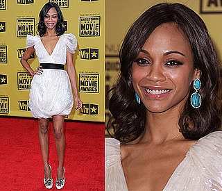 Zoe Saldana at 2010 Critics' Choice Awards 2010-01-15 18:10:15