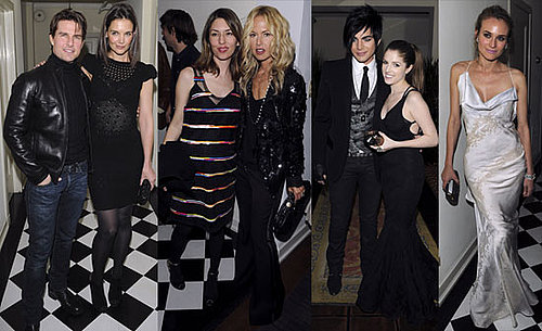 Tom and Katie At NY Times Golden Globes Party at Chateau Marmont
