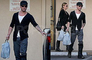 Ryan Phillippe With Abbie Cornish in LA