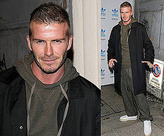 David Beckham Photos Milan Fashion Week; Victoria Beckham in London