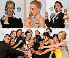Photos from the Press Room Plus Full List of Winners from the Golden Globes 2010 Photos from the Press Room Plus Full List of Winners from the Golden Globes 2010
