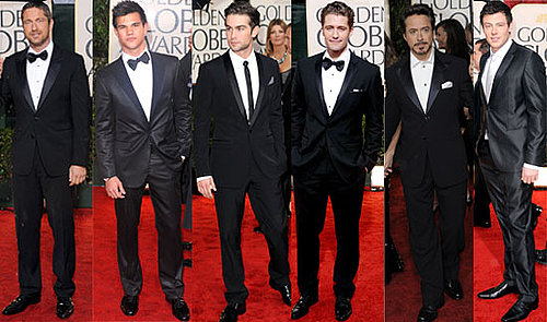 Photos of the Celeb Men in Their Suits on the Red Carpet at the Golden Globes