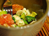 Easy Peasy Grapefruit & Avocado Caprese Easy Peasy Grapefruit & Avocado Caprese