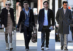 Photos of Ed Westwick, Penn Badgley, and Chace Crawford on the NY Set of Gossip Girl Photos of Ed Westwick, Penn Badgley, and Chace Crawford on the NY Set of Gossip Girl