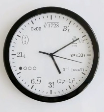 Geek Clock from Uncommon Goods