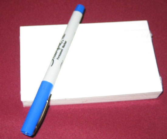List Your Information Inside