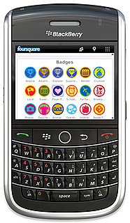 Foursquare Launches BlackBerry Application