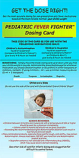 Medicine Dosing Charts for Children