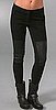 Leather and Jersey Leggings