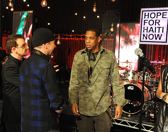 Bono,Edge and Jay-Z