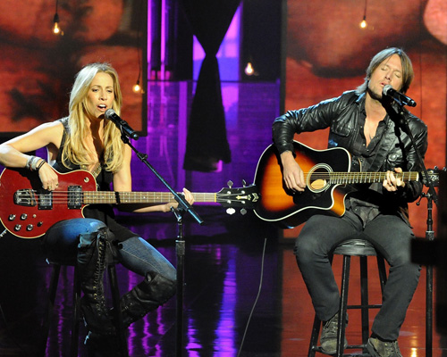 Sheryl Crow and Keith Urban