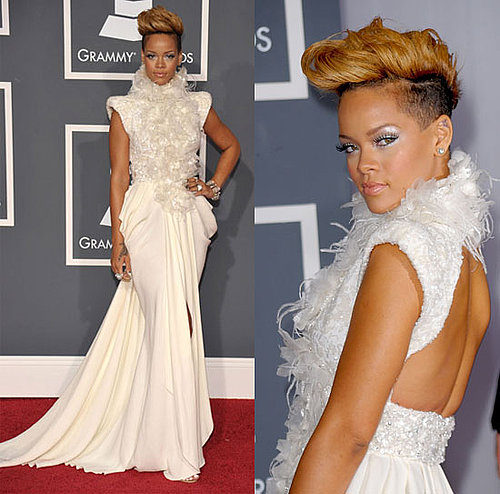 Rihanna in Elie Saab Couture at 2010 Grammy Awards 2010-01-31 18:31:19