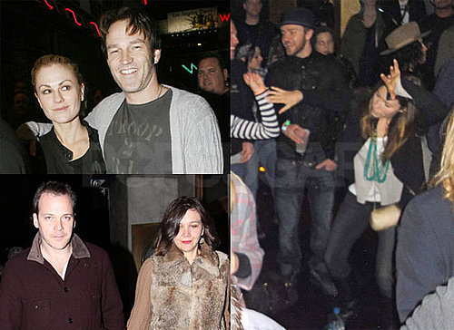 Photos of Justin Timberlake and Jessica Biel Kissing and Dancing at the Radiohead Haiti Relief Concert in LA