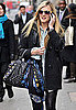 Fearne Cotton with Scarf Tied to Her Handbag