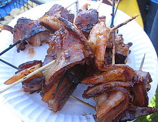 Bacon-Wrapped Shrimp With Chipotle Barbecue Sauce Recipe