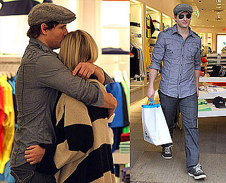 Photos of Peter Facinelli and Jennie Garth Looking Cute Kissing in LA 2010-01-27 07:45:00