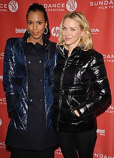 Kerry Washington and Naomi Watts in Puffer Coats at the 2010 Sundance Film Festival