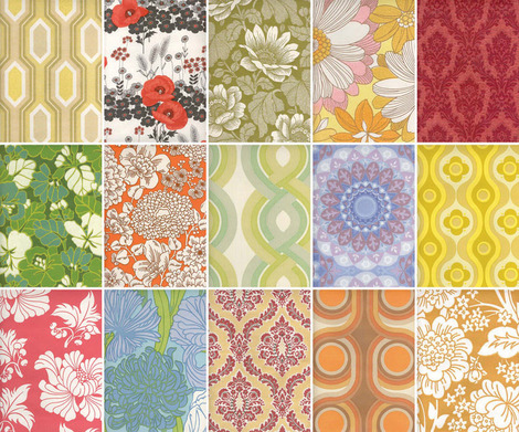 Retro wallpaper - Home By Sunset - Sunset.com