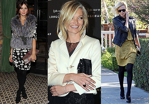 Photos of Olivia Palermo, Kate Moss, and Charlize Theron