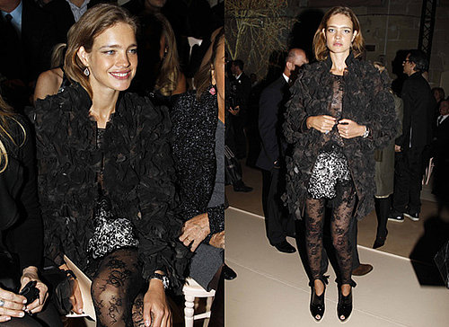 Natalia Vodianova at Valentino in Paris