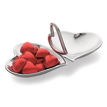 Gump's San Francisco - Double Heart Dish