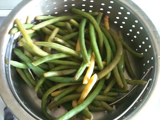 Straining the Beans