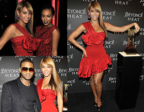 Photos of Beyonce Knowles Launching Her Perfume Heat in NYC