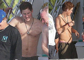 Poll of Prince Harry Shirtless Fishing in Caribbean