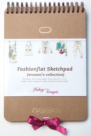 Look Mom! Hokey Croquis Fashion Sketchboard