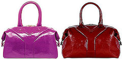 Yves Saint Laurent Red and Pink Easy Totes Yves Saint Laurent Red and Pink Easy Totes