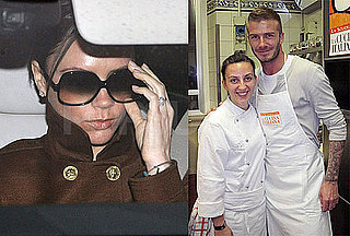 Photos of David and Victoria Beckham in Europe