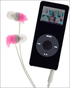 Silly Animal Earbuds From Fred Flare