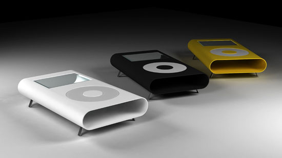 Photos of the iPod-Inspired iFurniture Photos of the iPod-Inspired iFurniture