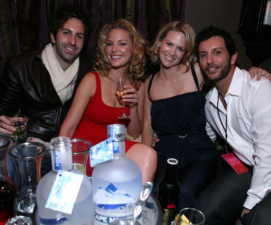 Josh Kelley and Katherine Heigl joined January Jones and Tommy Alastra for Victoria's Secret's "What Is Sexy?" party following the 2008 Super Bowl.
Josh Kelley and Katherine Heigl joined January Jones and Tommy Alastra for Victoria's Secret's "What Is Sexy?" party following the 2008 Super Bowl.