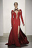 Altuzarra Fall 2010 Wows Well-Heeled Crowd with Sutured Suiting and Blood-Red Gowns