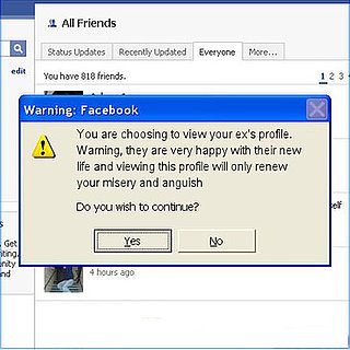 Facebook Ex Warning