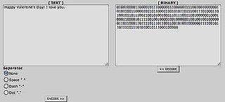 Encode Messages in Binary Code