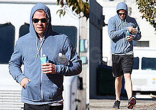 Photos of Chris Pine Leaving Gym in Hollywood