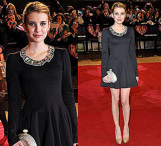 Emma Roberts at Valentine's Day Premiere in London