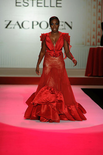 New York Fashion Week: Red Dress Heart Truth Fall 2010