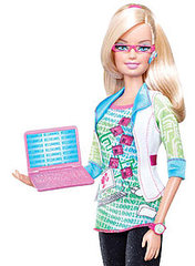 Computer Engineer Barbie Debuts at NYC Toy Fair Computer Engineer Barbie Debuts at NYC Toy Fair