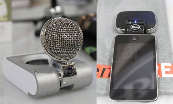 Blue Mic at Macworld 2010